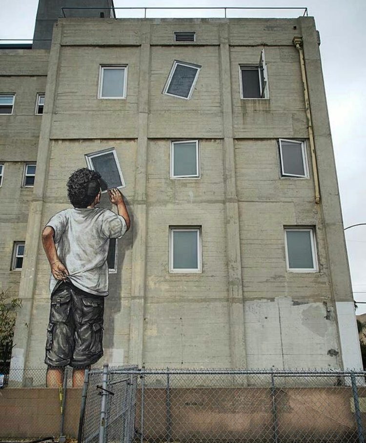Ernest Zacharevic @Long Island, California (USA)