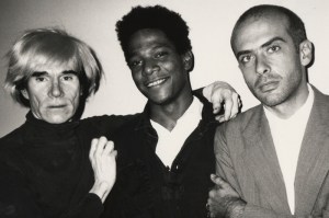 Warhol, Basquiat e Clemente