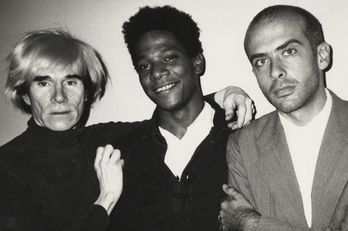 Warhol, Basquiat e Clemente