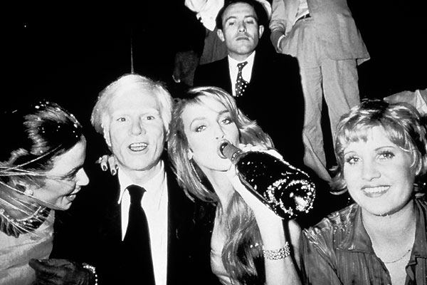 Andy Warhol, Jerry Hall allo Studio 54