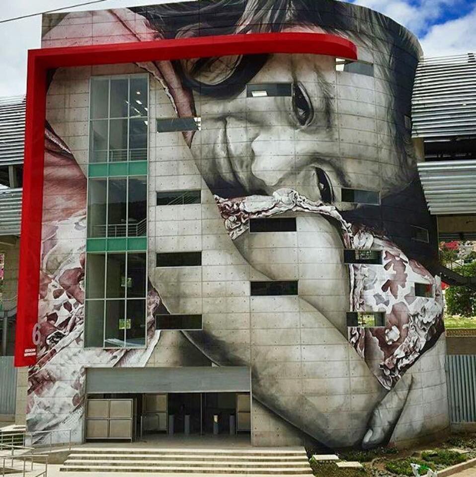 Guido van Helten @Ecatepec, Messico
