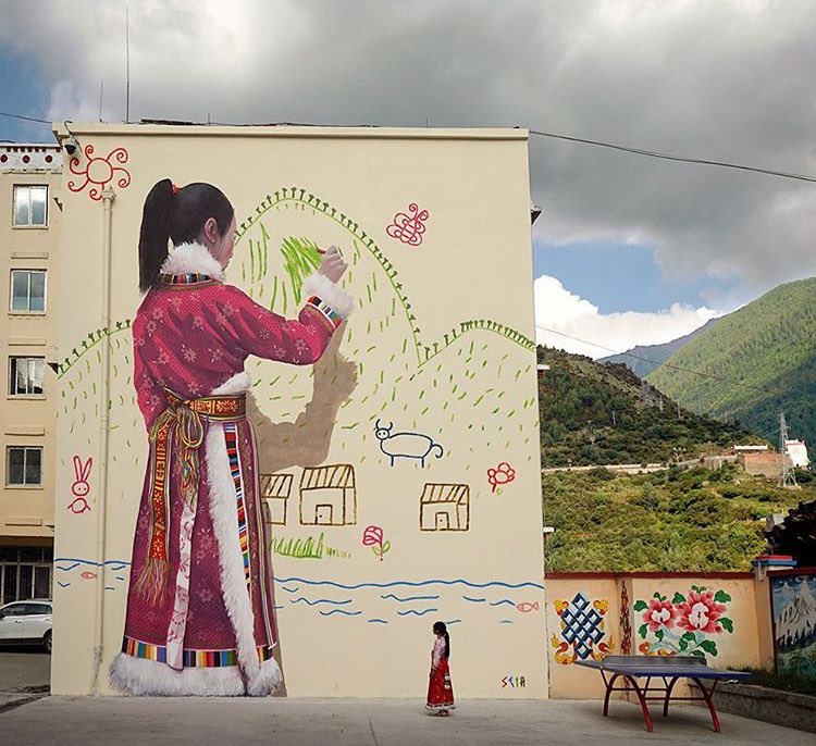 Seth Globepainter @Changping, Cina