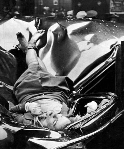 La morte di Evelyn McHale fotografata da Robert C Wiles - Immagine originale
