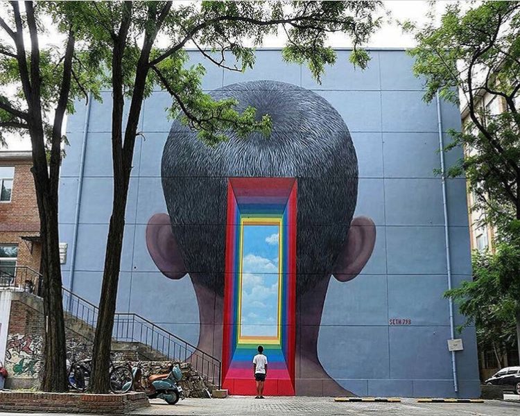 Seth Globepainter @Pechino, Cina