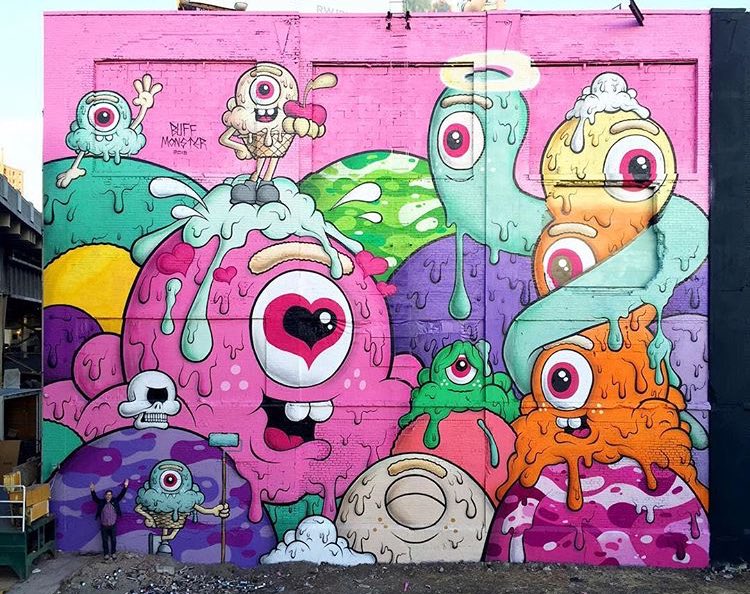 Buff Monster @Jersey City, USA