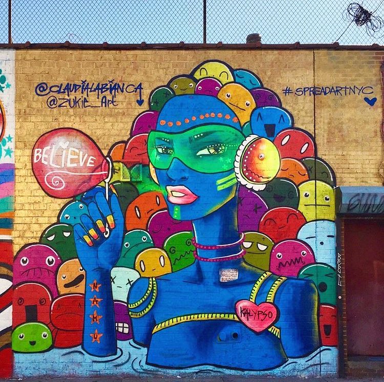 Claudia La Bianca e Miss Zukie @New York