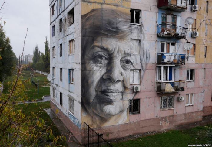 Guido van Helten @Kiev, Ucraina