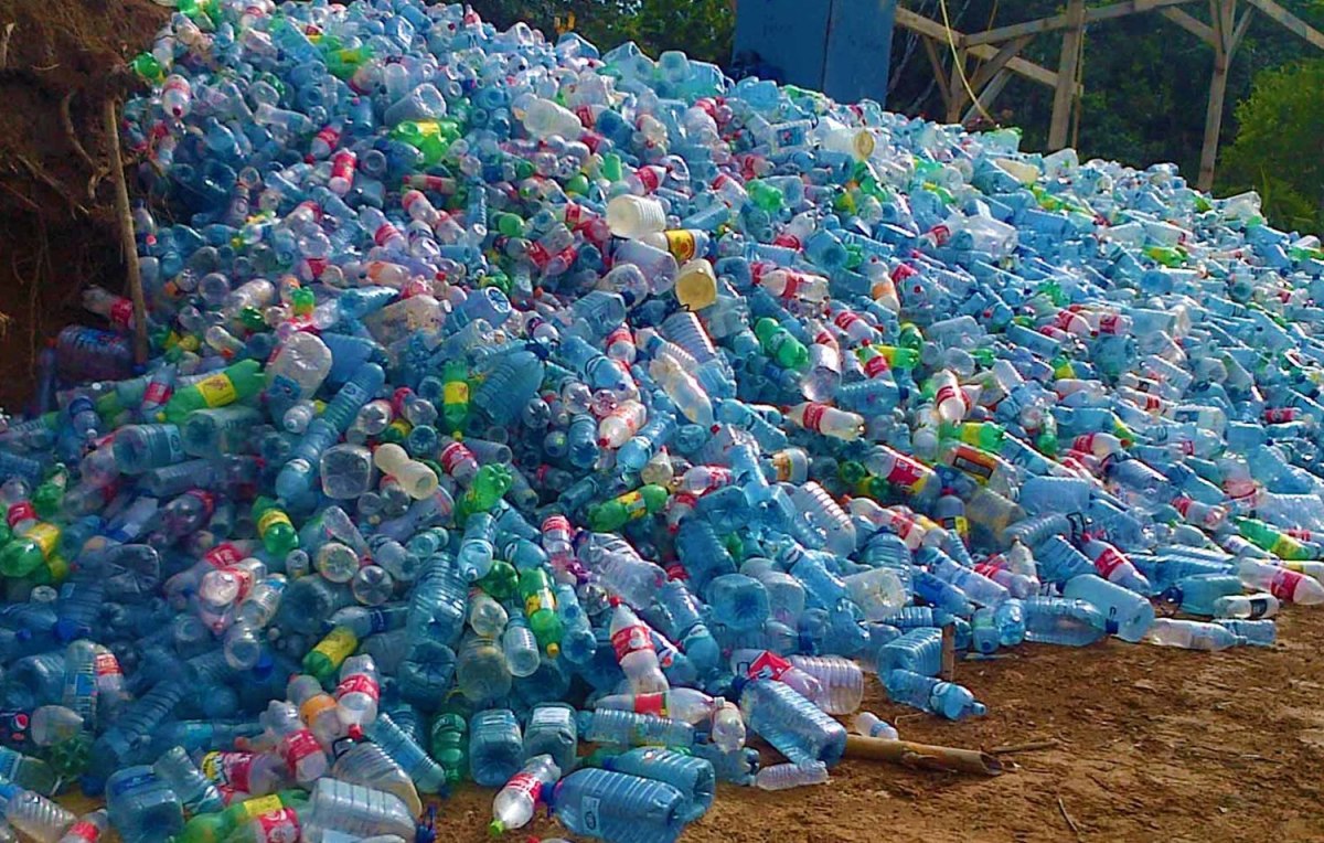 Plastic Bottle Village