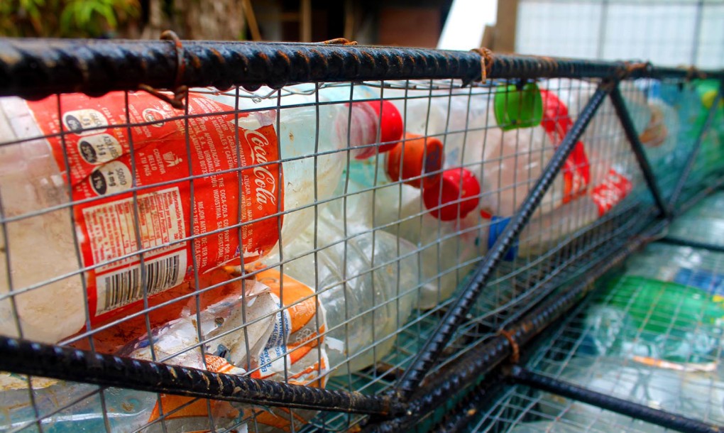 Plastic Bottle Village