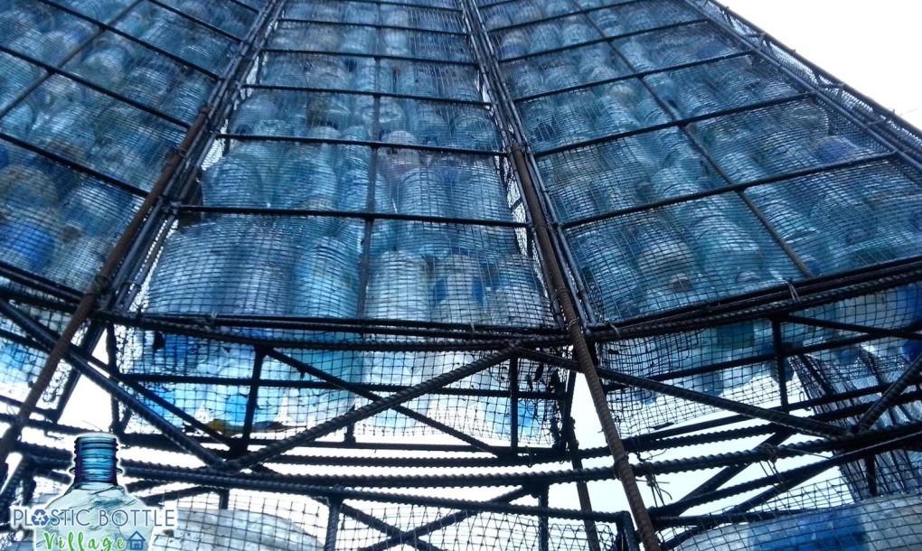 Plastic Bottle Village