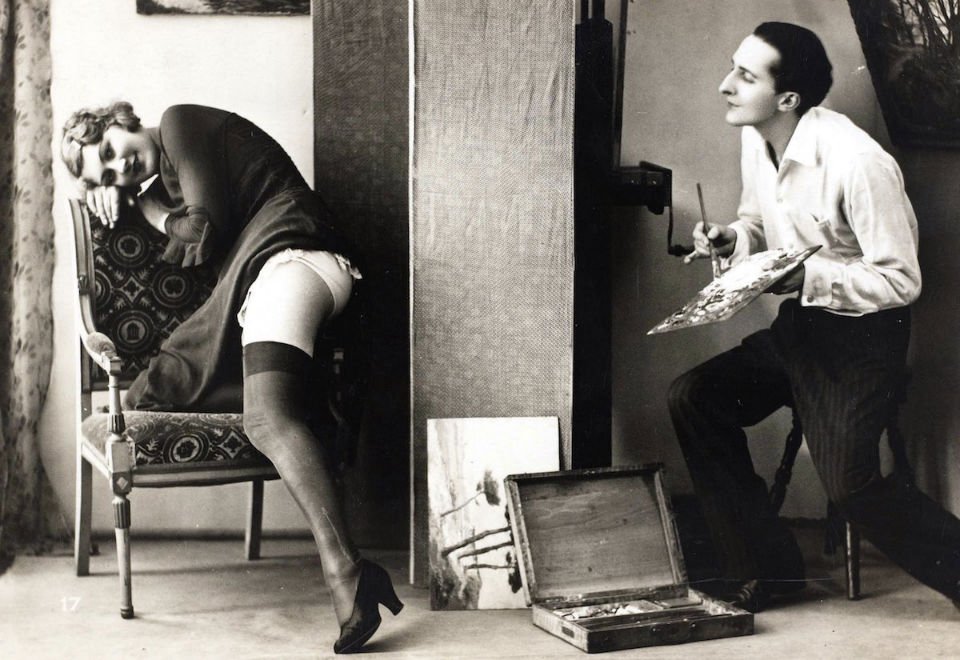 Cartoline erotiche vintage