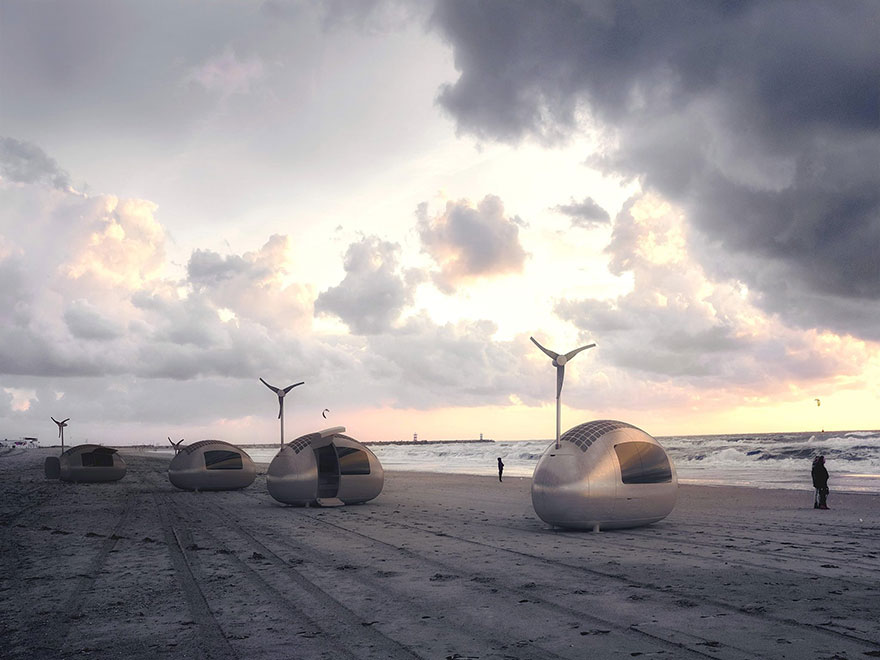 Ecocapsules by Nice Architects