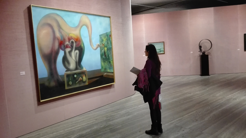 Max Ernst - Le surréalisme et la peinture (Surrealism and Painting) (1942) - collezione William N. Copley