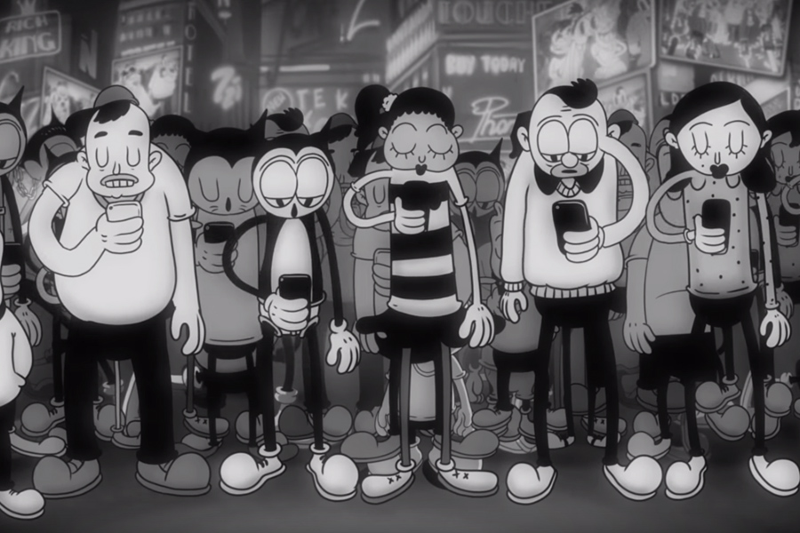 Moby - Are You Lost in the World Like Me? (animazione di Steve Cutts)