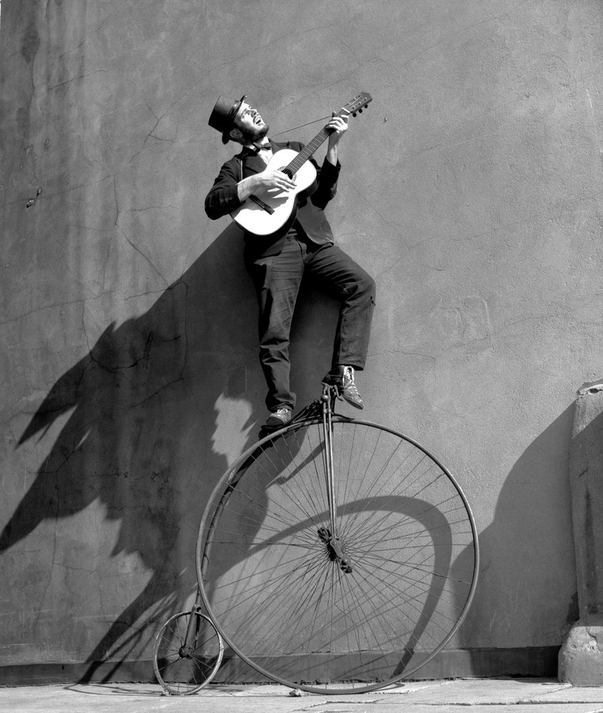 Ken Russell - Troubadour: the Penny Farthing Bicycle, 1956