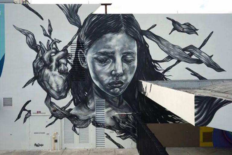 Paola Delfin @Wynwood, Miami, USA Paola Delfin @Wynwood, Miami, USA