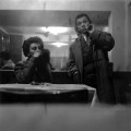 1953 Ugo Mulas: Piero Manzoni fotografato al bar Jamaica a Brera