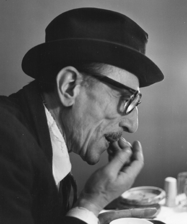 Eduardo De Filippo, 1961. Fotografia di Ugo Mulas