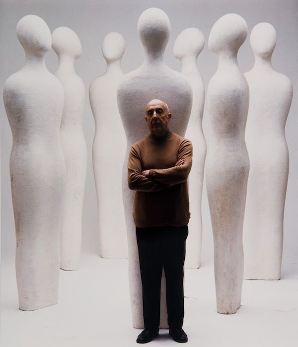 Fausto Melotti nel suo studio by Ugo Mulas