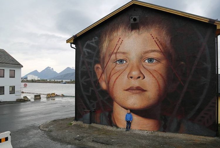 Jorit Agoch @Nordland, Norway