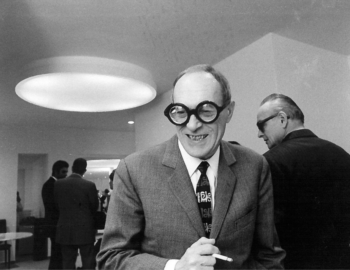 Livio Castiglioni fotografato da Ugo Mulas