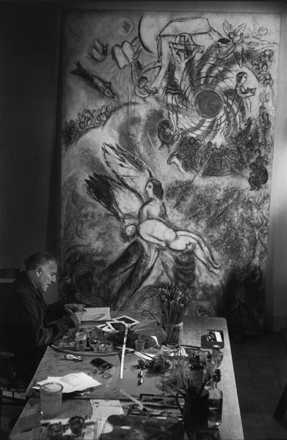 Marc Chagall, 1958. Fotografia di Ugo Mulas