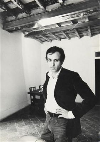 Ritratto di Mario Schifano by Ugo Mulas