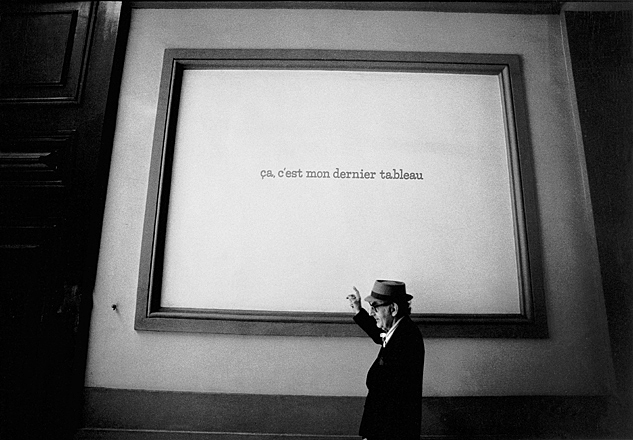 Ugo Mulas, Le Verifiche - La didascalia, A Man Ray