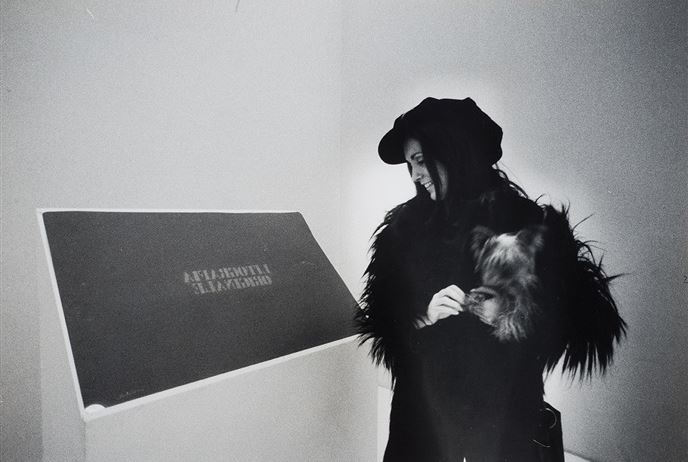 Castellani , 1970. Fotografia di Ugo Mulas