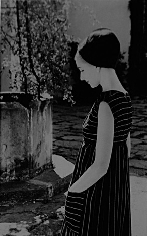 Denise à Florence, 1959. Fotografia di Ugo Mulas