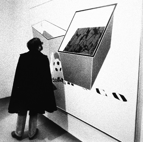 Emilio Tadini. Fotografia di Ugo Mulas