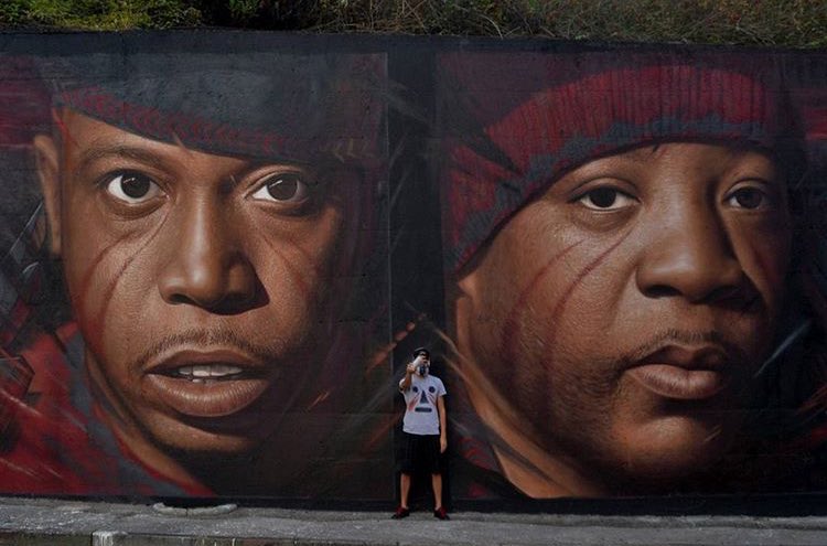 Jorit Agoch @Quarto, Italy