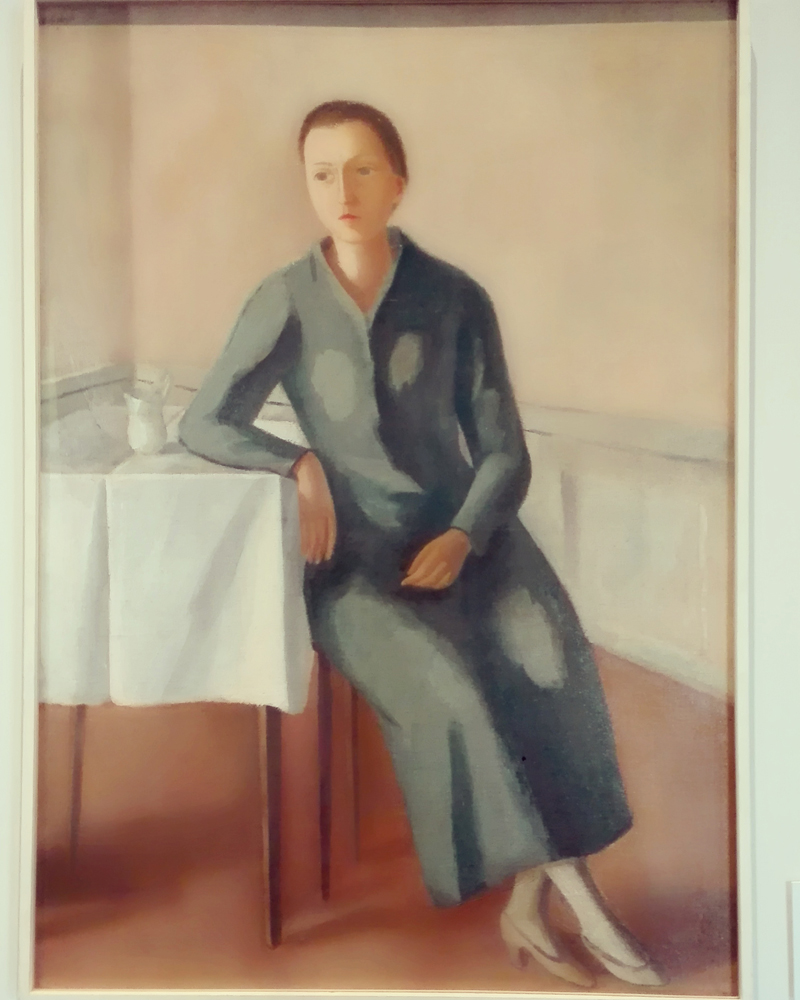 Museo Novecento Firenze - "Donna solitaria" (1938) di Virgilio Guidi