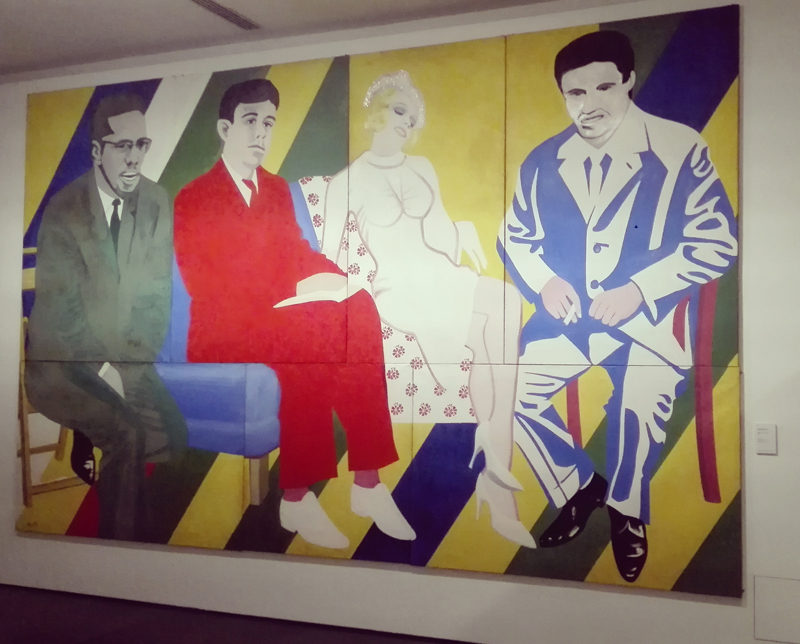 Museo Novecento Firenze - "Malcolm X ed altri" (1965) di Alberto Moretti