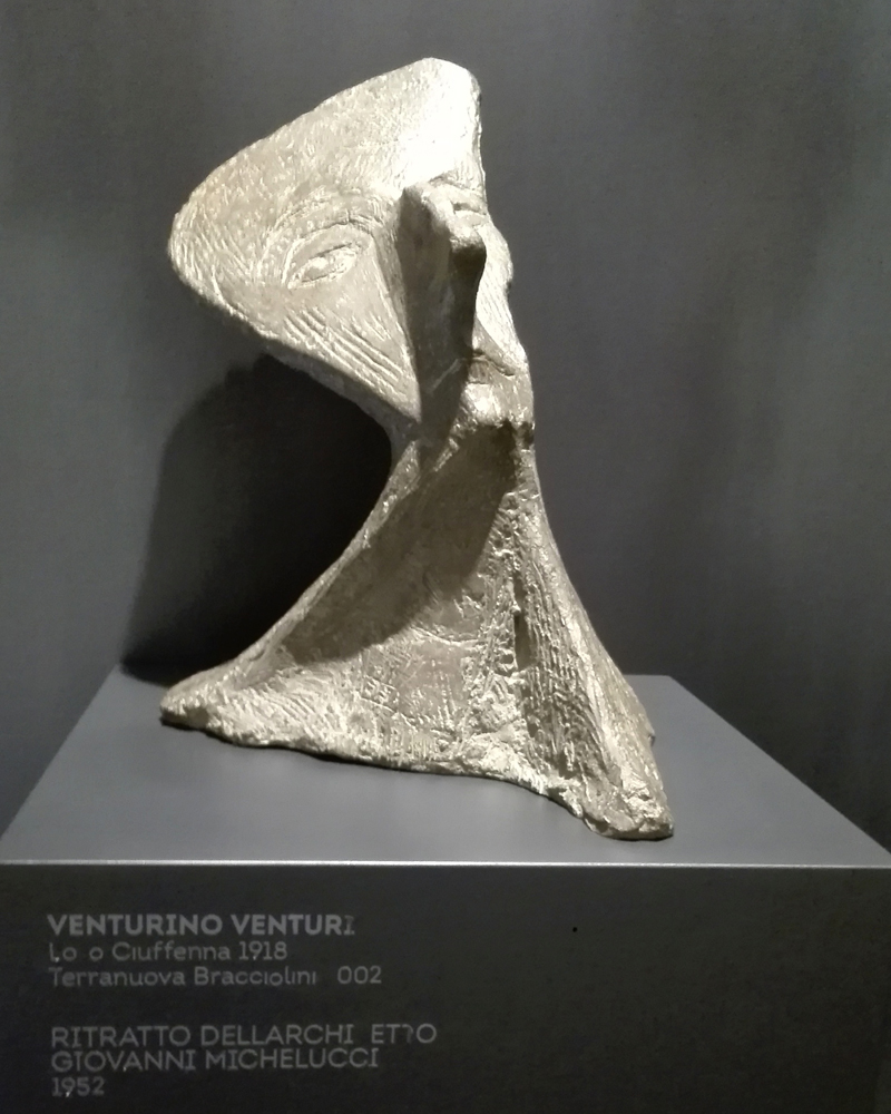 Museo Novecento Firenze - "Ritratto dell’architetto Giovanni Michelucci" (1952) di Venturino Venturi
