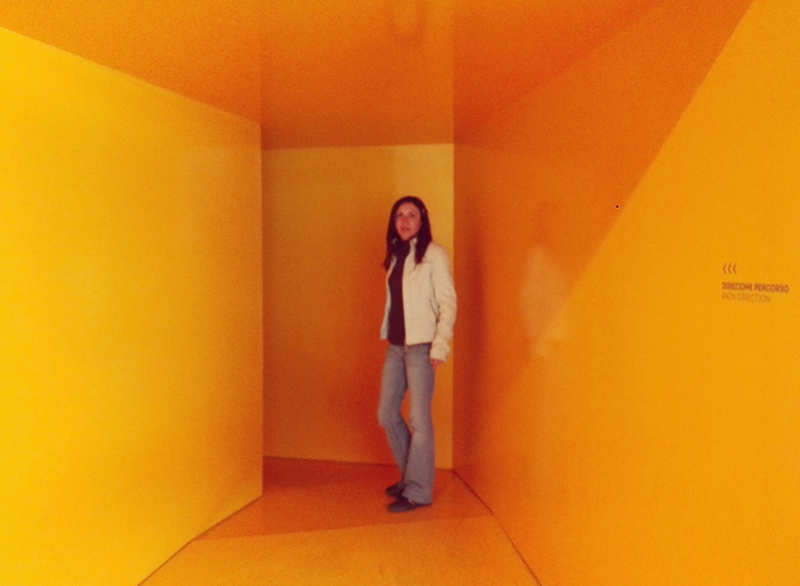 Museo Novecento Firenze - Ingresso del percorso gialo