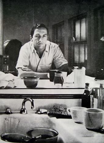 Portrait of robert rauschenberg , ca. 1964. Fotografia di Ugo Mulas