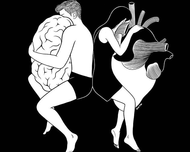 "Ragione e sentimento di Jane Austen" - Illustrazione di Henn Kim