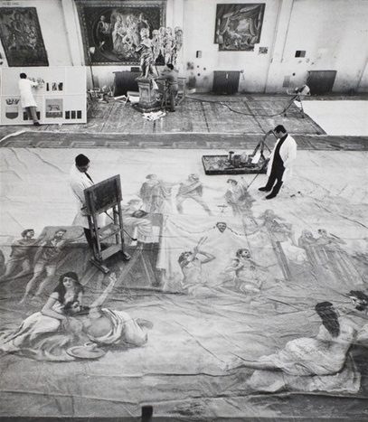 Scenografia , 1967. Fotografia di Ugo Mulas