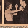 Una donna distratta non ha alcuna attrattiva su un gentiluomo. Non parlate mentre si balla: quando un uomo balla, vuole ballare