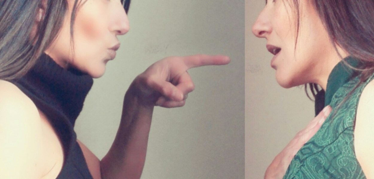 Dialoging with myself - Sketch 2/5