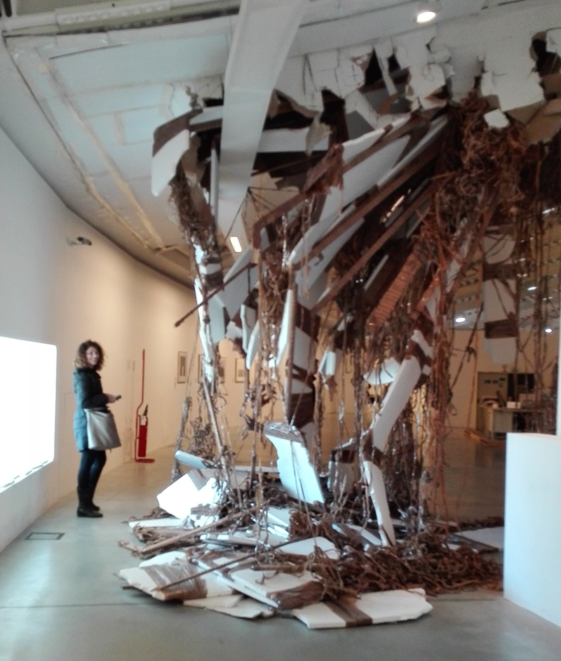 “Break-Through” di Thomas Hirschhorn, 2016 @ Centro Pecci di Prato - La fine del mondo