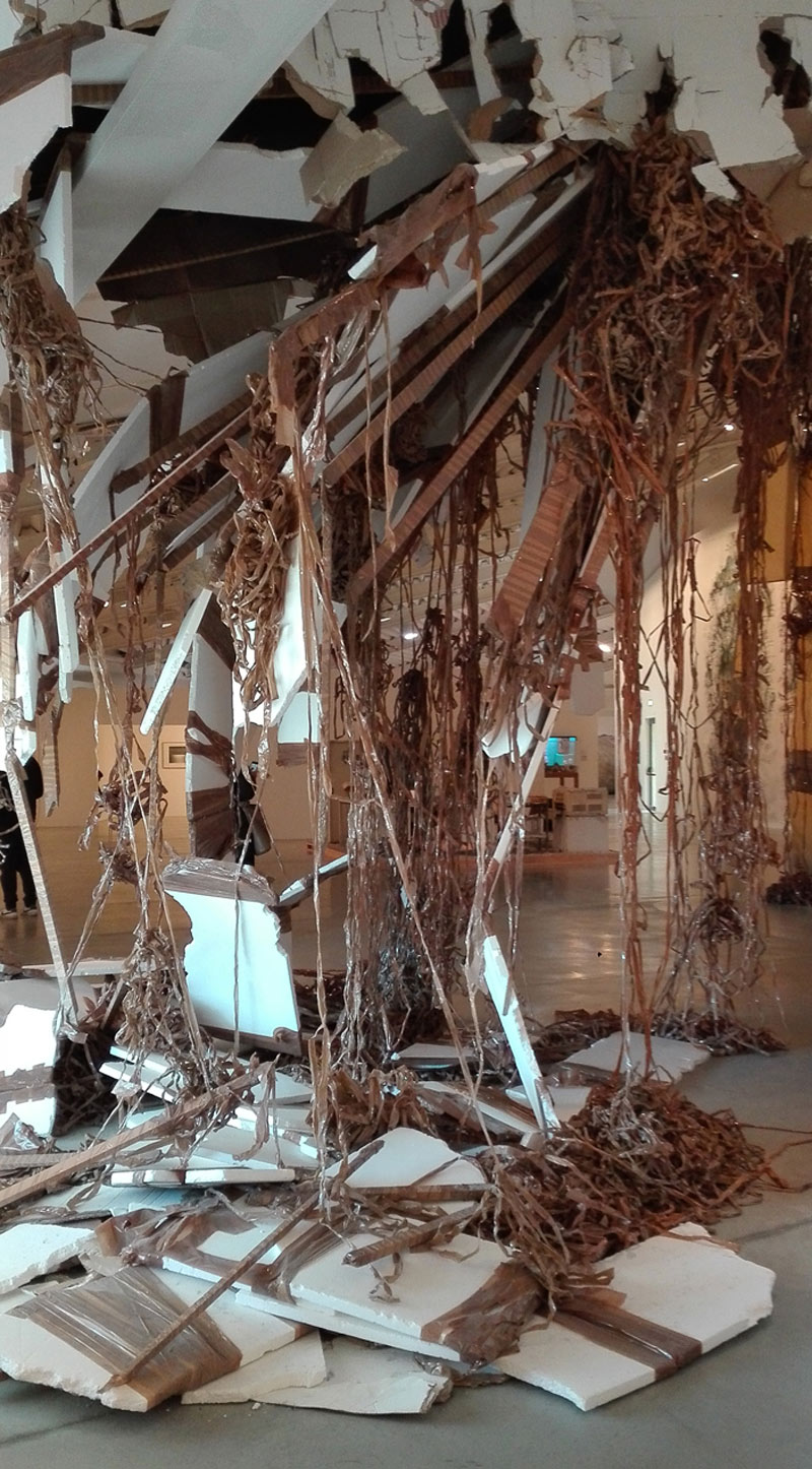 “Break-Through” di Thomas Hirschhorn, 2016 @ Centro Pecci di Prato - La fine del mondo