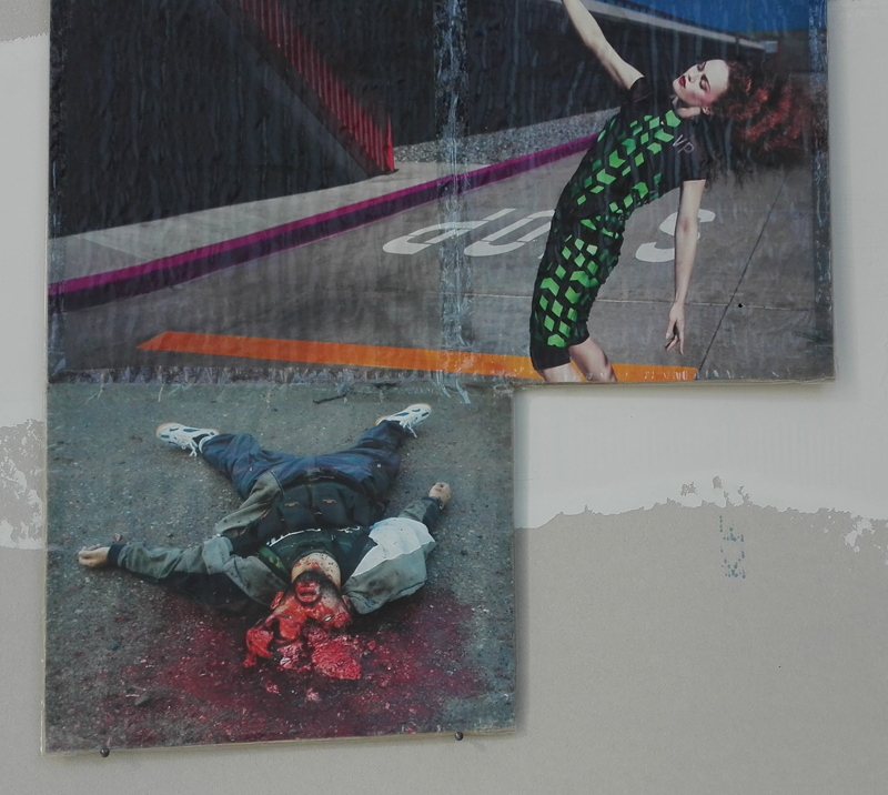 “Collage-Truth n. 44” di Thomas Hirschhorn, 2012 @ Centro Pecci di Prato - La fine del mondo