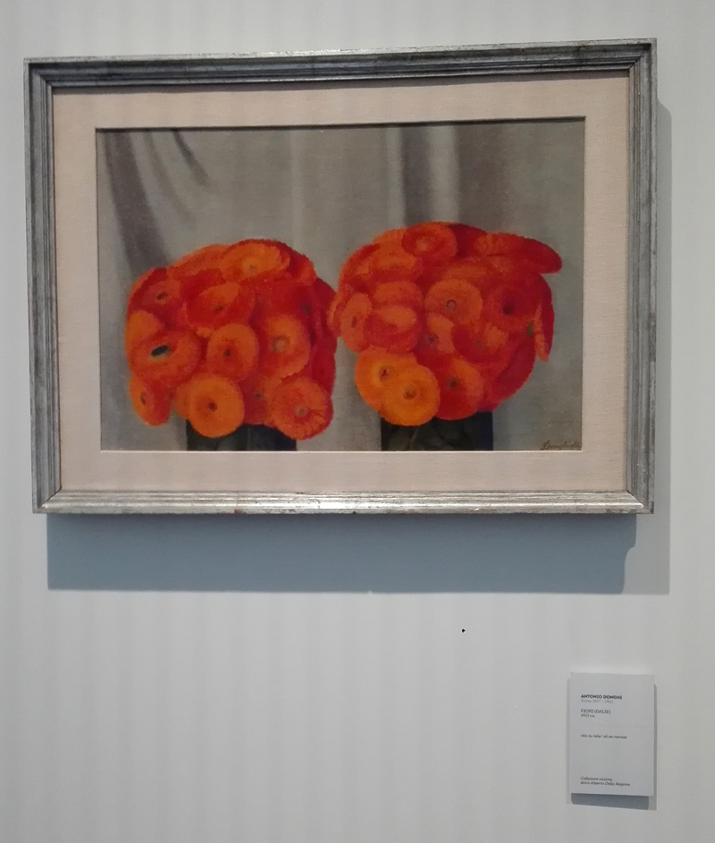 Museo Novecento Firenze - Fiori (Dalie) (1932 ca) di Antonio Donghi
