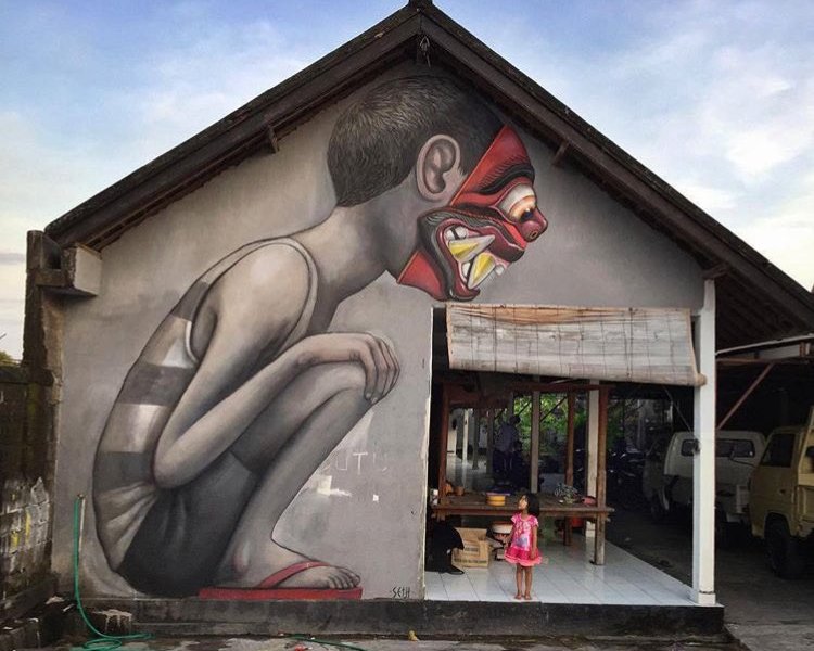 Seth Globepainter @Bali, Indonesia
