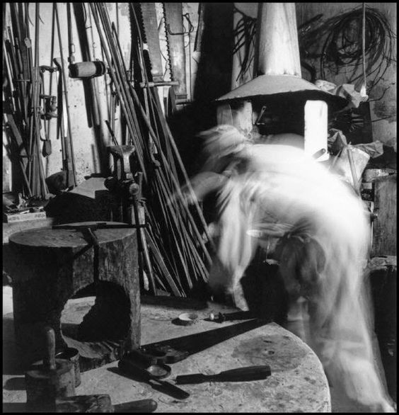 Studio di Constantin Brancusi, Parigi, 1946