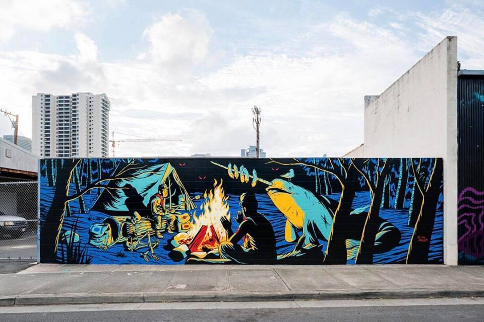 The Draculas @Kaka'ako, Hawaii