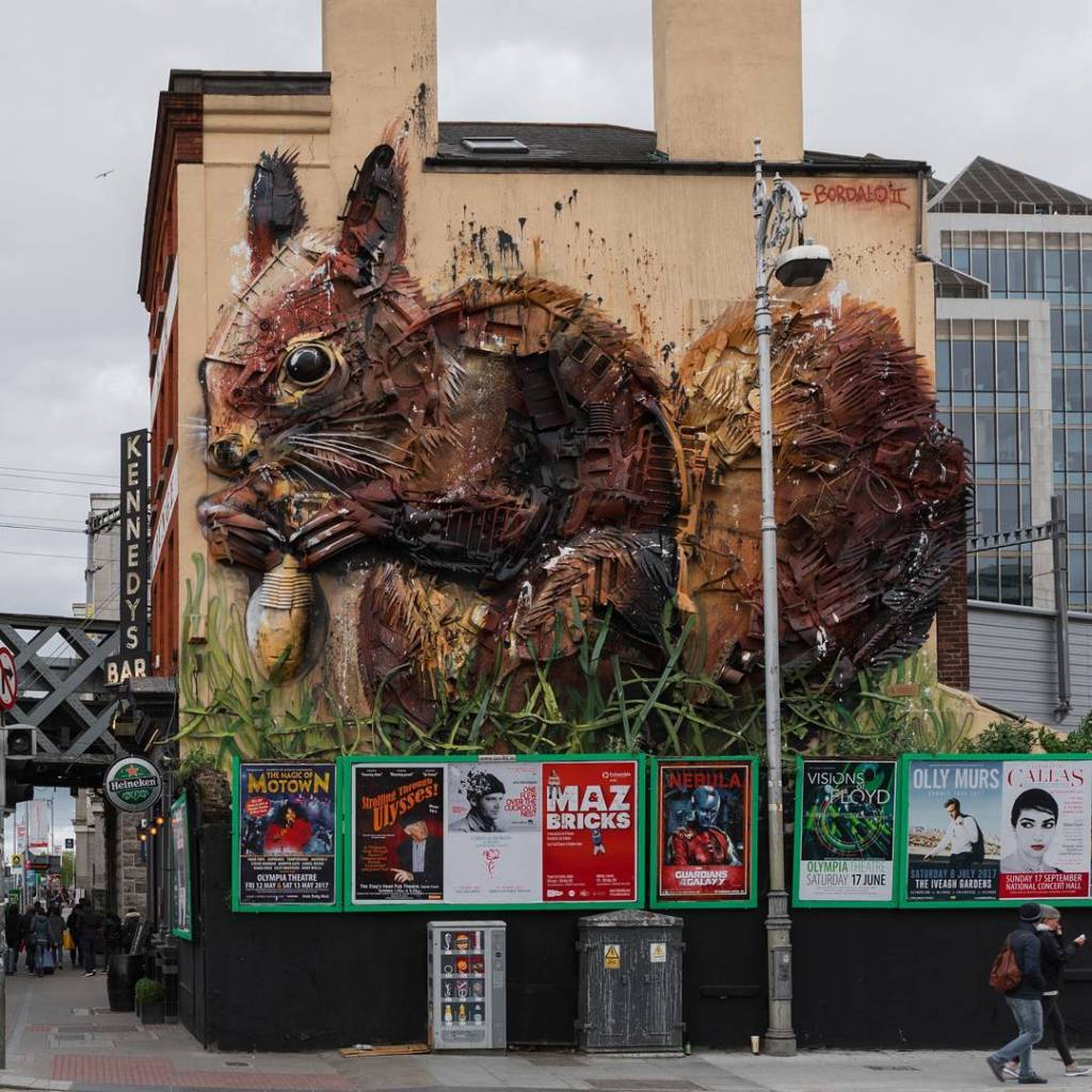 Bordalo II @Dublin, Ireland