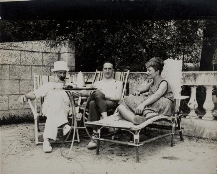 Brancusi, Duchamp e Mary Reynolds, Villa Marguerite a Villefranche-sur-mer,1931